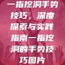 一指挖洞手势技巧，深度探索与实践指南一指挖洞的手势技巧图片  第1张