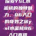 探索YSL水蜜桃的独特魅力，86入口的奇妙之旅ysl水蜜桃86入口直播  第1张