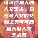 可可西里大的人文艺术，自然与人文的交融之美可可西里大但人文艺术图  第1张