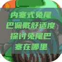 内塞式兔尾巴佩戴舒适度探讨兔尾巴塞在哪里  第1张