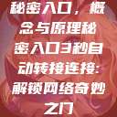 秘密入口，概念与原理秘密入口3秒自动转接连接:解锁网络奇妙之门  第1张