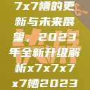 关于x7x7x7x7槽的更新与未来展望，2023年全新升级解析x7x7x7x7槽2023更新色  第1张