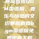 暴躁姐姐BGM国语版，音乐与情感的交织暴躁姐姐bgm国语版免费观看下载  第1张