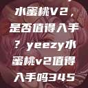 探究Yeezy水蜜桃V2，是否值得入手？yeezy水蜜桃v2值得入手吗345影院  第1张