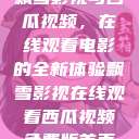 飘雪影视与西瓜视频，在线观看电影的全新体验飘雪影视在线观看西瓜视频免费版首页  第1张