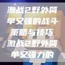 激战2野外简单又强的战斗策略与技巧激战2野外简单又强力的  第1张