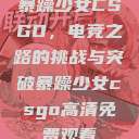 暴躁少女CSGO，电竞之路的挑战与突破暴躁少女csgo高清免费观看  第1张
