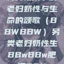 另类视角下的老妇奶性与生命的颂歌（BBWBBW）另类老妇奶性生BBwBBw肥婆BBX  第1张