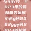 探索小蓝g钙与ggy钙，2023年的最新研究进展小蓝g钙2023ggy钙2023的功能介绍  第1张