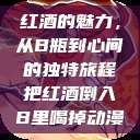 红酒的魅力，从B瓶到心间的独特旅程把红酒倒入B里喝掉动漫  第1张