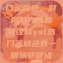 揭秘YSL热门蜜桃色，时尚魅力的独特诠释ysl热门蜜桃色有一侧输卵管堵了可以怀孕吗  第1张