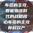 车多的主攻，智能物流时代的战略核心车多的主攻骨科双产  第1张