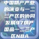 中国精产产业的演变与一二三产区的协同发展97精产国品一二三产区NBA  第1张