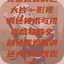 免费观看调色大片—影视调色技术与视觉盛宴的交融免费观看调色大片在线观看  第1张