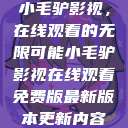 小毛驴影视，在线观看的无限可能小毛驴影视在线观看免费版最新版本更新内容  第1张
