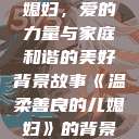 温柔善良的儿媳妇，爱的力量与家庭和谐的美好背景故事《温柔善良的儿媳妇》的背景故事电影  第1张
