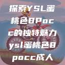 探索YSL蜜桃色8Pocc的独特魅力ysl蜜桃色8pocc成人  第1张
