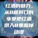 红酒的魅力，从B瓶到口的享受把红酒倒入B里喝掉动漫  第1张