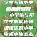 形容稚嫩的小学生与初中生的独特魅力
稚嫩的翅膀，小学生与初中生的成长轨迹稚嫩的小学生初中生怎么形容句子  第1张
