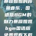 暴躁姐姐的背景音乐，国语版BGM的魅力暴躁姐姐bgm国语版免费观看下载  第1张