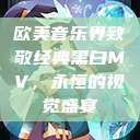 欧美音乐界致敬经典黑白MV，永恒的视觉盛宴  第1张