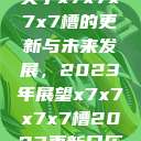 关于x7x7x7x7槽的更新与未来发展，2023年展望x7x7x7x7槽2023更新日历  第1张