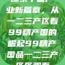 探索中国产业新篇章，从一二三产区看99精产国的崛起99精产国品一二三产区区观看  第1张