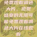 免费观看调色大片，视觉盛宴的无限可能免费观看调色大片在线观看  第1张