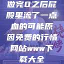 做完0之后屁股里流了一点血的可能原因免费的行情网站www下载大全 第1张 做完0之后屁股里流了一点血的可能原因免费的行情网站www下载大全 第1张