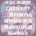 YSL水蜜桃口红5337，时尚魅力与独特色彩的完美融合红桃国际m8n3  第1张