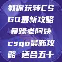 暴躁老阿姨教你玩转CSGO最新攻略暴躁老阿姨csgo最新攻略 适合五十岁阿姨  第1张