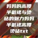 妈妈的高腰半截裙与烫钻的魅力妈妈半截裙高腰烫钻txt  第1张