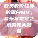 欧美致敬经典的黑白MV，音乐与视觉艺术的完美融合  第1张