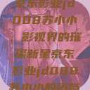 京东影业jd008苏小小，影视界的璀璨新星京东影业jd008苏小小的搭档  第1张