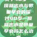 关于40岁一摸就出水与卵巢早衰的探讨40岁一摸就出水是卵巢早衰吗怎么治疗  第1张