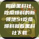 揭秘黑料社，吃瓜爆料的新领地51吃瓜爆料就看黑料社下载  第1张