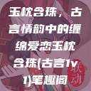 玉枕含珠，古言情韵中的缠绵爱恋玉枕含珠(古言1v1)笔趣阁  第1张
