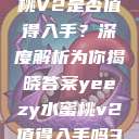 Yeezy水蜜桃V2是否值得入手？深度解析为你揭晓答案yeezy水蜜桃v2值得入手吗345影院  第1张
