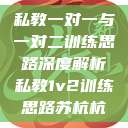 私教一对一与一对二训练思路深度解析私教1v2训练思路苏杭杭  第1张