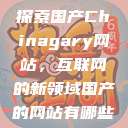 探索国产Chinagary网站，互联网的新领域国产的网站有哪些  第1张