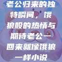 老公归来的独特瞬间，饿狼般的热情与期待老公一回来就像饿狼一样小说  第1张