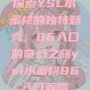探索YSL水蜜桃的独特魅力，86入口的奇幻之旅ysl水蜜桃86入口直播  第1张