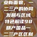 探索中国产业新面貌，一二三产的协同发展与区域特色解读98精产国品一二三产区区别视频  第1张