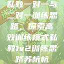 私教一对一与二对一训练思路，探索高效训练模式私教1v2训练思路苏杭杭  第1张