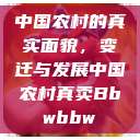 中国农村的真实面貌，变迁与发展中国农村真卖Bbwbbw  第1张