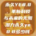 永久YE8.8，革新科技与未来的无限潜力永久ye8.8多少钱  第1张