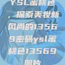 YSL蜜桃色，探索美妆新风尚的13569密码ysl蜜桃色13569图片  第1张