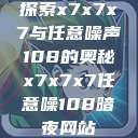 探索x7x7x7与任意噪声108的奥秘x7x7x7任意噪108暗夜网站  第1张