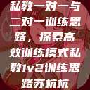 私教一对一与二对一训练思路，探索高效训练模式私教1v2训练思路苏杭杭  第1张