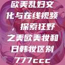 欧美乱妇文化与在线视频，探索狂野之美欧美妆和日韩妆区别777ccc  第1张